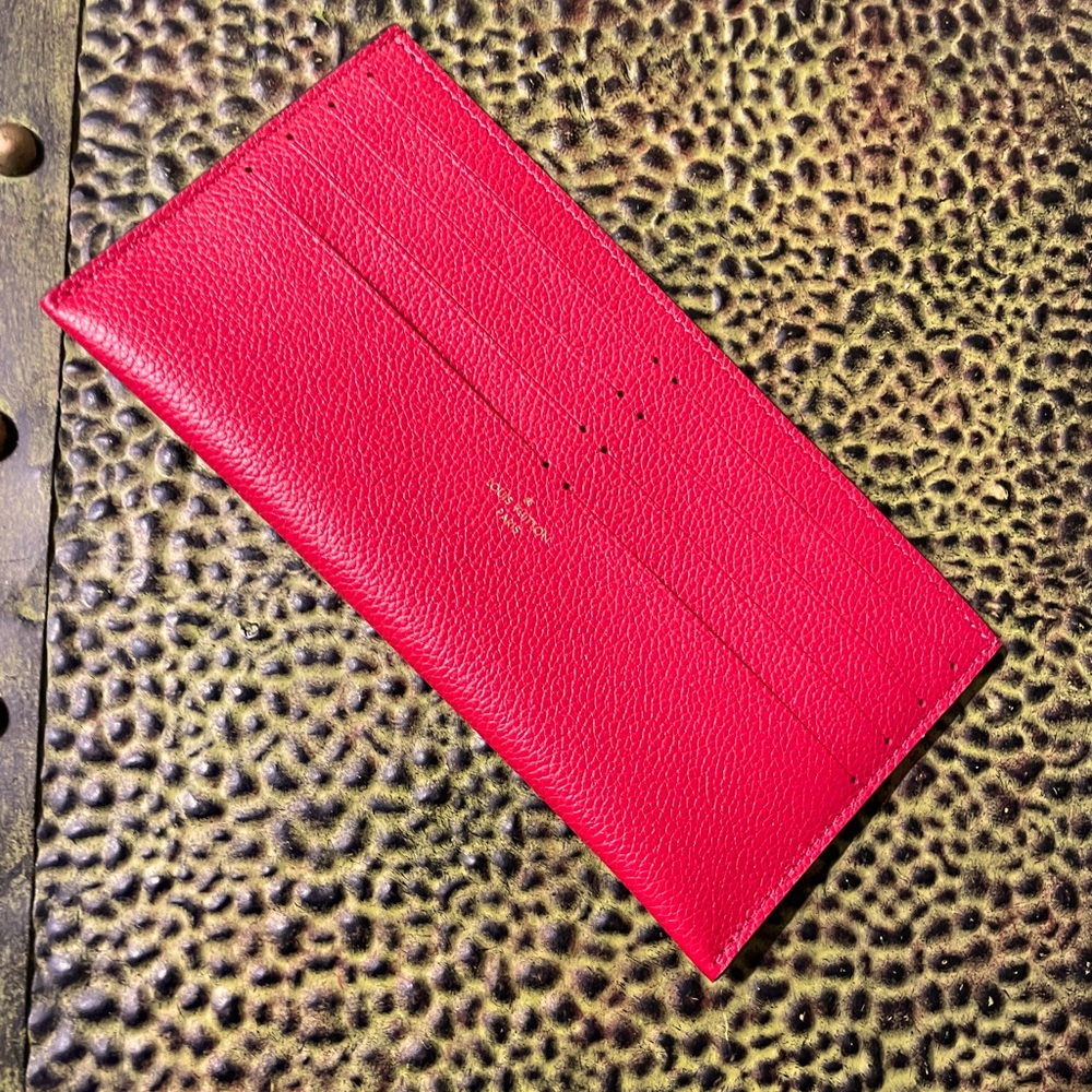 Louis Vuitton Felice Card Holder - Cherry Red